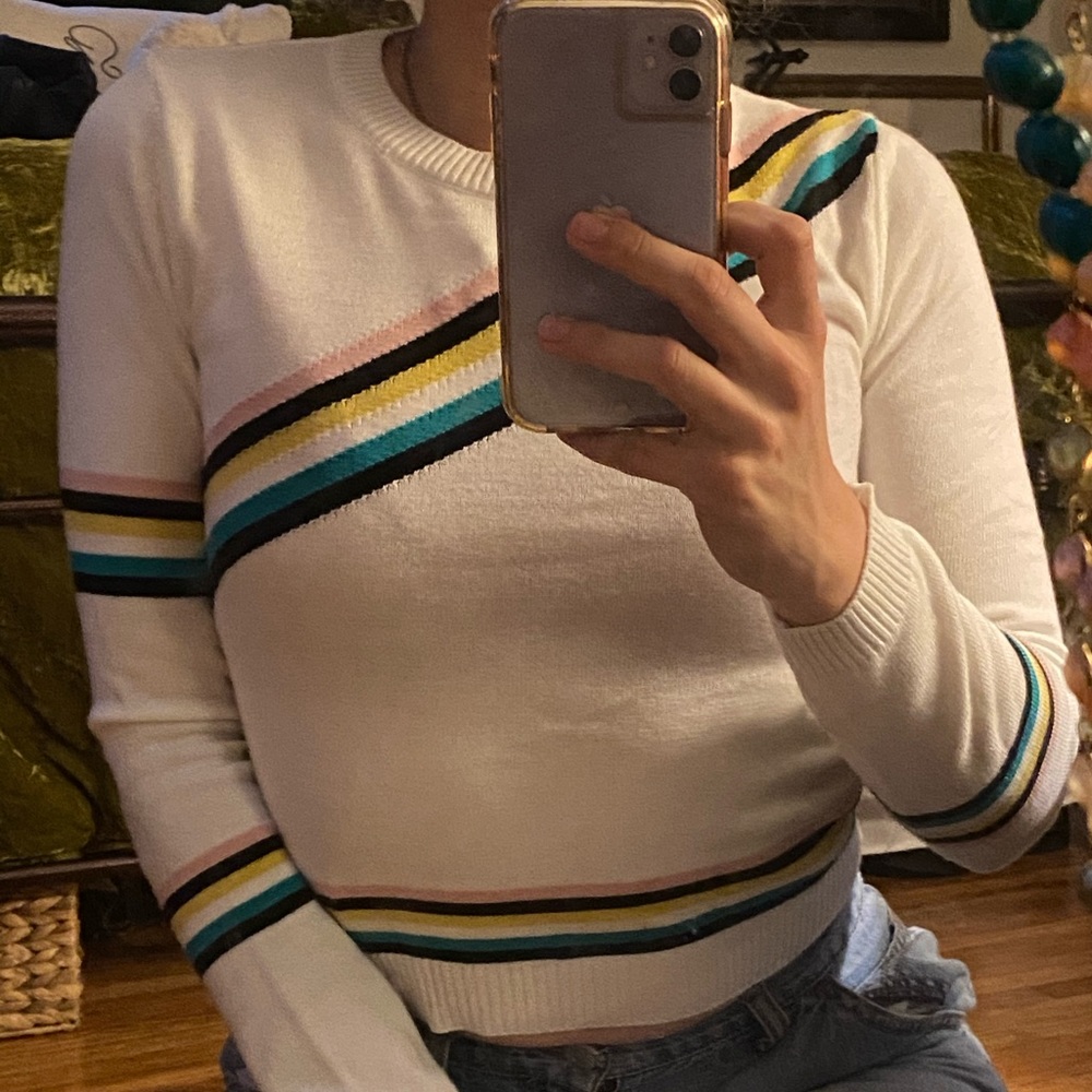 Topshop women’s crew neck sweater